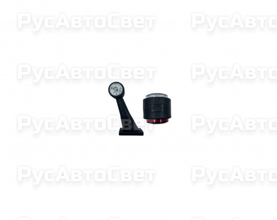 Фонарь габаритов(ОГ-35М-01-02) LED БЕГУЩИЙ БЕЗ БОК.ГАБАР.12-24В.