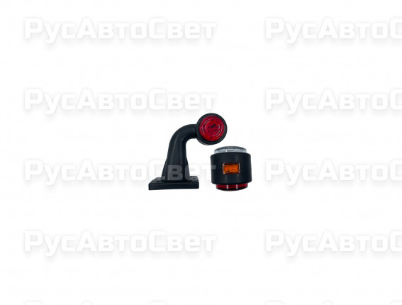 Фонарь габаритов(ОГ-36М-03-04) LED БЕГУЩИЙ С БОК.ГАБАР.12-24В.
