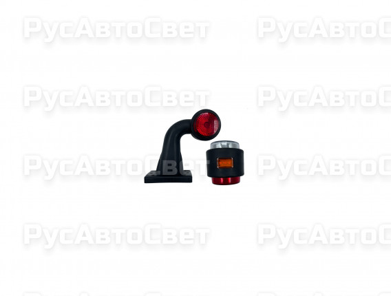 Фонарь габаритов(ОГ-36М-23-24) LED ХРУСТАЛИК С БОК.ГАБАР.12-24В.