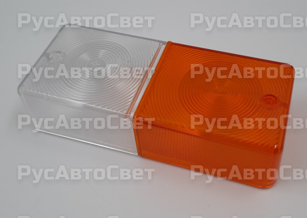 Рассеиватель Ф-402 аналог 3703.3712-204 передний бело-желтый