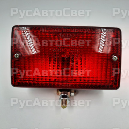 Фонарь задний противотуманный 2452.3716 ОСВАР 12В, красный с болтом