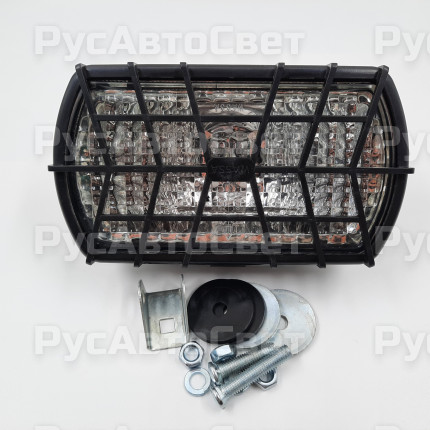 Фара противотуманная ФПГ-110-02 24В.аналог 8724.304/014,ФПГ 103 с решеткой 