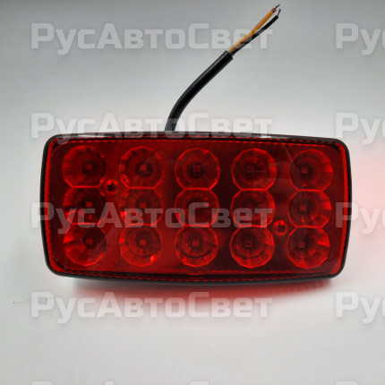Фонарь противотуманный дополнительный ТАС-61LED 15LED размер 138х50х68мм с кронштейном